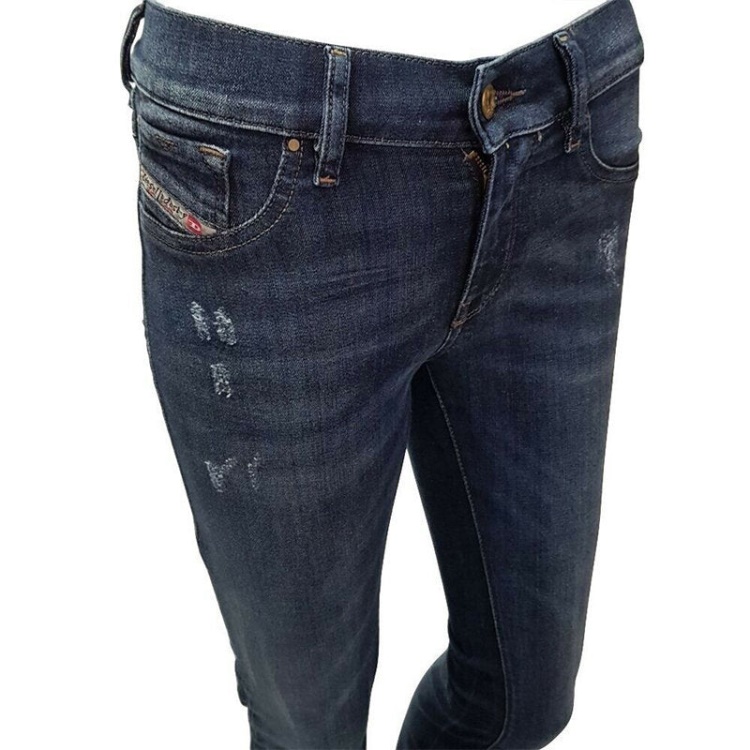 Diesel Livier 0668F Women's Jeans Super Slim Jegging Low Waist Fit Pants