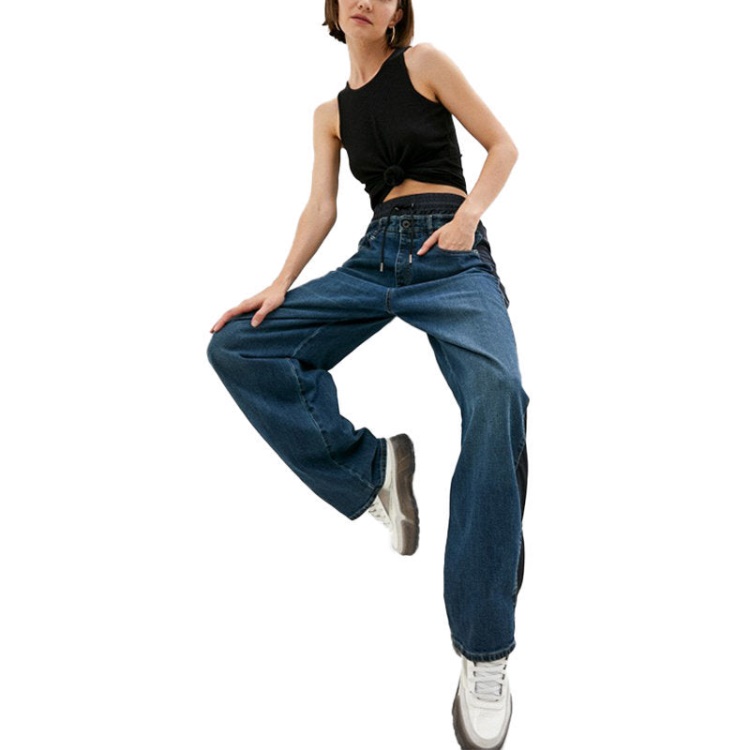 Diesel Black Gold Bg8H9 Women's Jeans Regular Fit Casual Denim Trousers