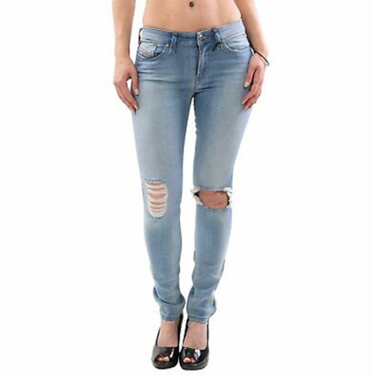 Skinzee R4Tm8 Women's Jeans Super Slim Skinny Regular Waist Fit Pants Diesel