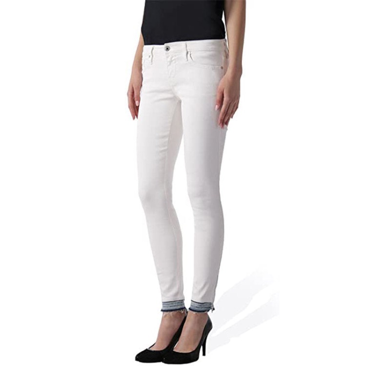 Skinzee Low Zip 08T43 Women's Jeans Super Slim Skinny Low Waist Fit Pants Diesel
