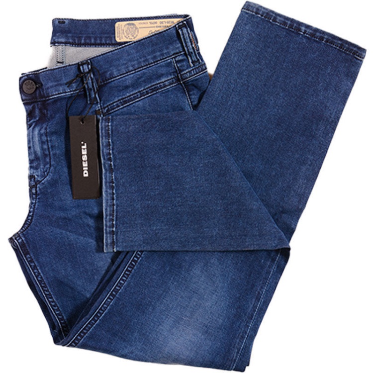 Diesel Belthy Ankle 0675L Women's Jeans Regular Slim Straight Low Waist Fit Pants