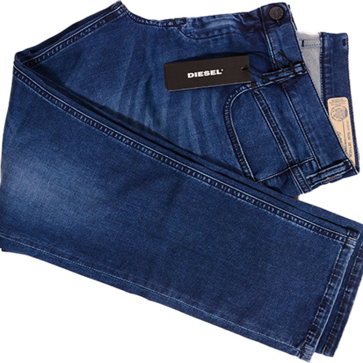 Diesel Belthy Ankle 0675L Women's Jeans Regular Slim Straight Low Waist Fit Pants