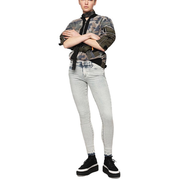 Slandy 086Af Women's Jeans Super Slim Skinny Regular Waist Fit Trousers Diesel