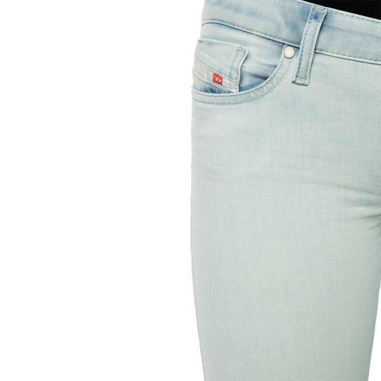 Diesel Skinzee-Low-S-C 084Sr Women's Jeans Super Slim Skinny Low Waist Fit Pants