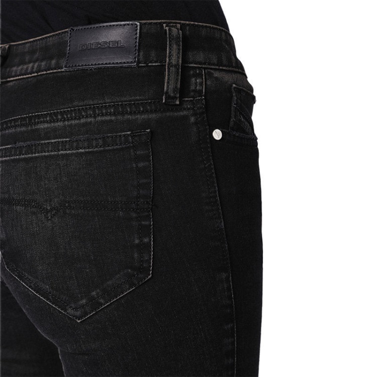 Skinzee Zip 0687G Women's Jeans Super Slim Skinny Regular Waist Fit Pants Diesel