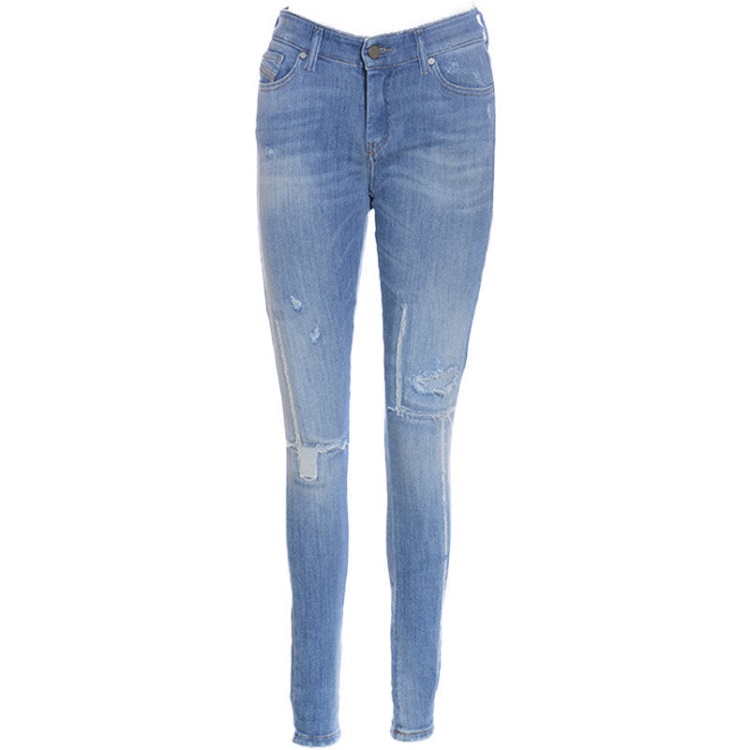 Slandy 088Aw Women's Jeans Super Slim Skinny Regular Waist Fit Trousers Diesel