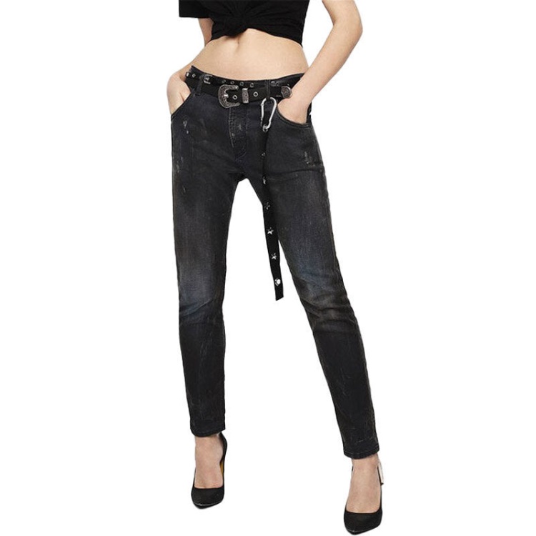 Diesel Krailey 069Ia Women's Jogg Jeans Regular Boyfriend Regular Waist Fit Pants