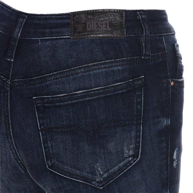 Skinzee-Xp Rb010 Women's Jeans Super Skinny Regular Waist Fit Denim Pants Diesel