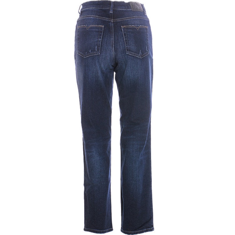 Diesel Niclah R60L8 Women's Jeans Denim Regular Straight High Waist Fit Pants