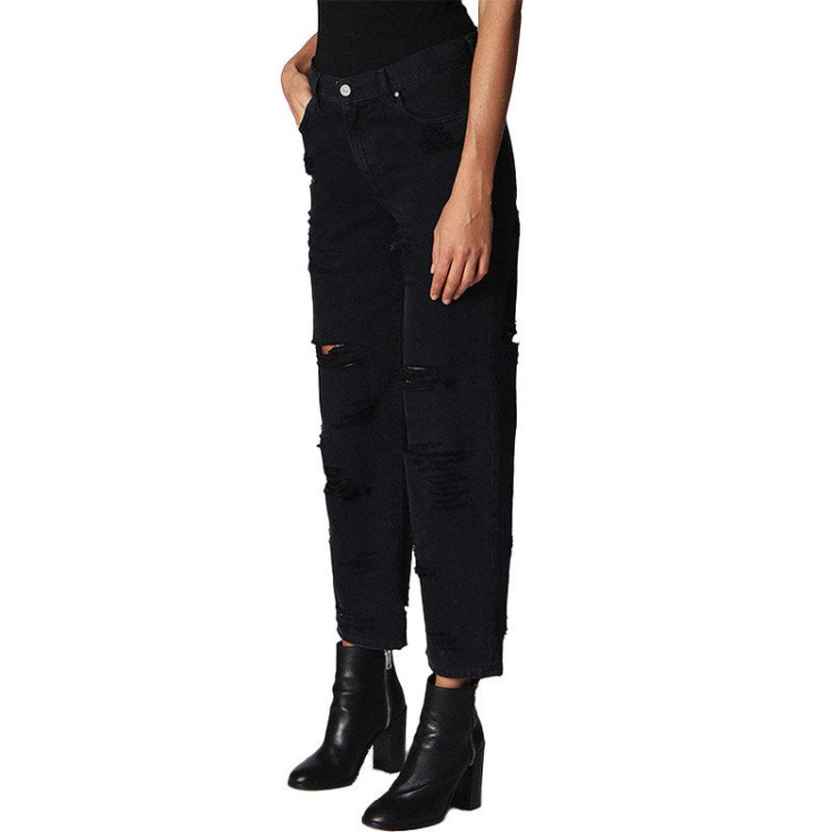 Diesel Niclah 084Nz Women's Jeans Denim Regular Straight High Waist Fit Pants