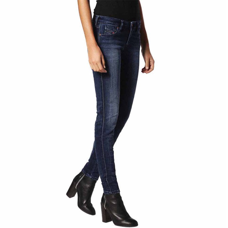 Gracey 084Ht Women's Jeans Stretch Super Slim Skinny Low Waist Fit Pants Diesel