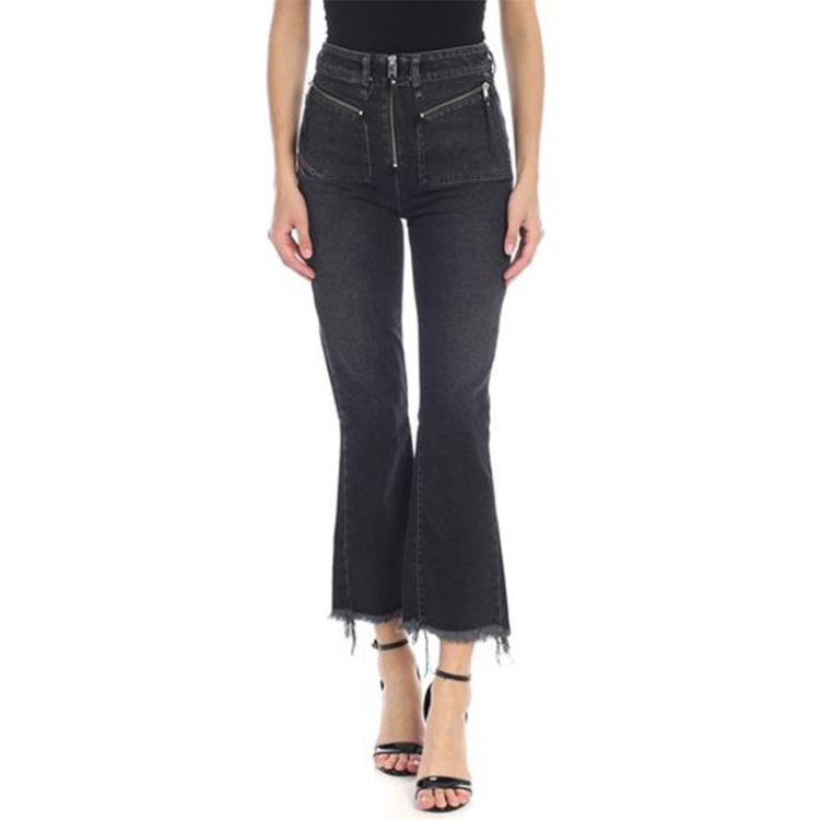 D Earlie 089Ap Women's Jeans Denim Casual Slim High Waist Flare Style Pant Diesel