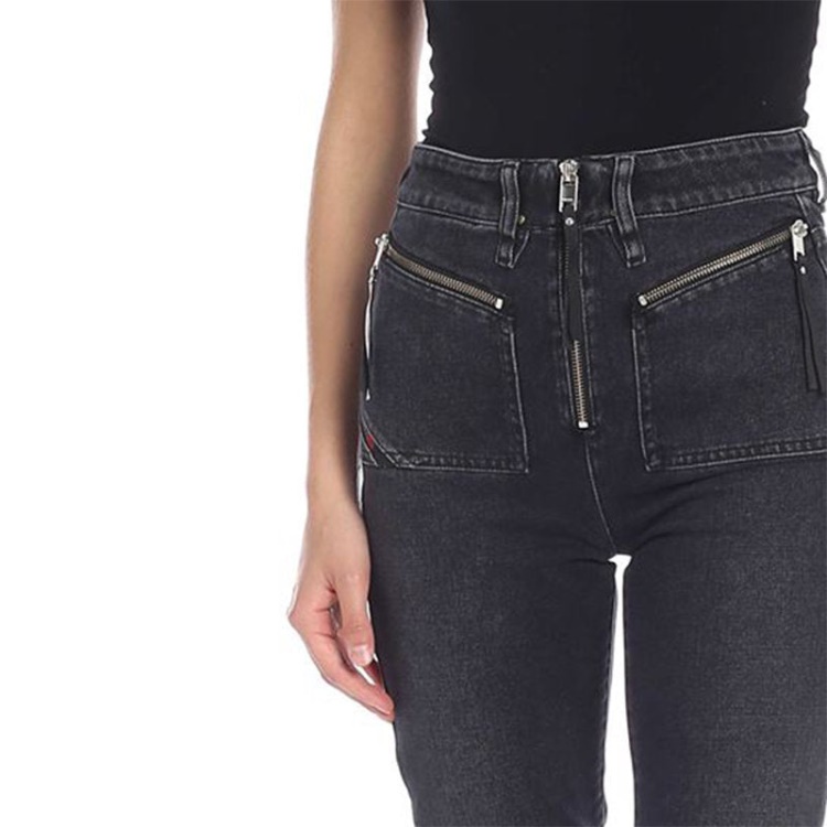 D Earlie 089Ap Women's Jeans Denim Casual Slim High Waist Flare Style Pant Diesel