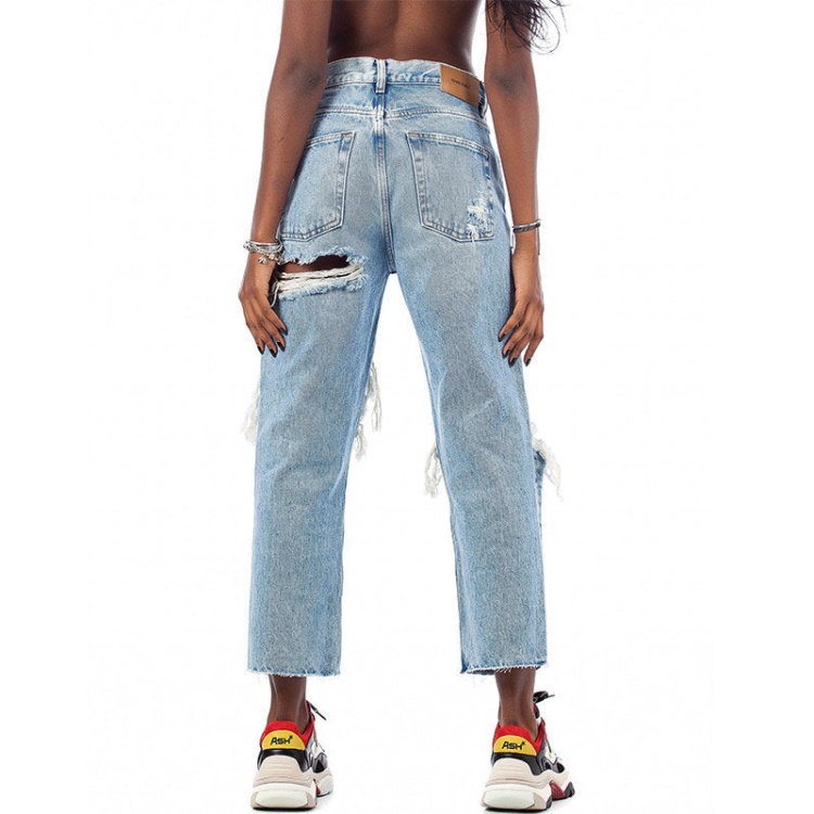 Diesel Aryel 0076N Women's Jeans Denim Regular Straight Regular Waist Fit Pants