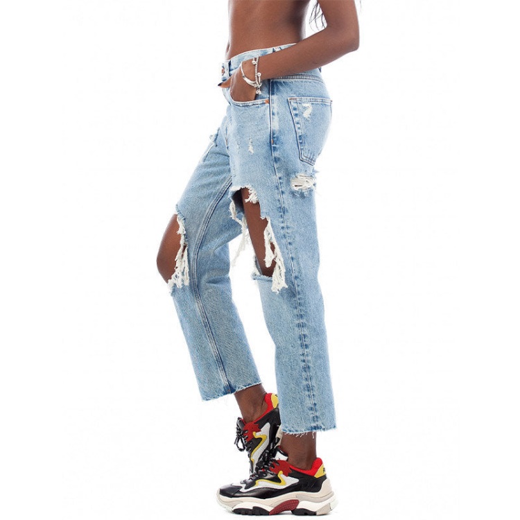 Diesel Aryel 0076N Women's Jeans Denim Regular Straight Regular Waist Fit Pants