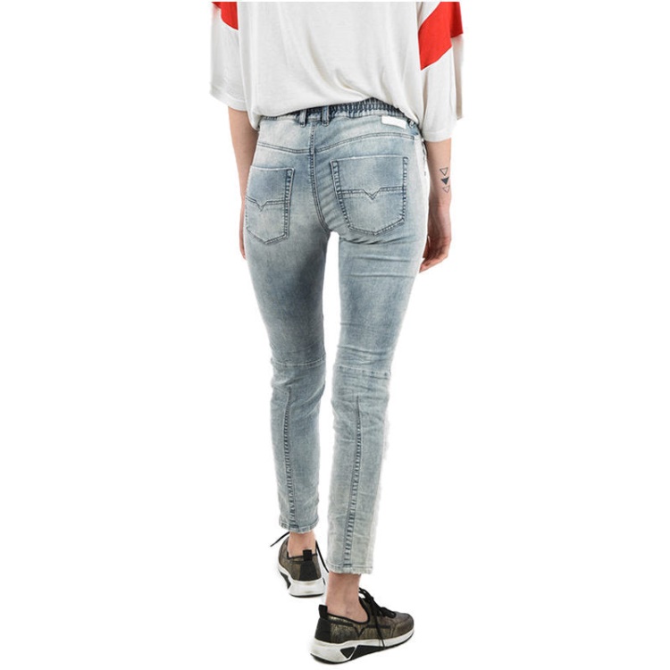 Krailey Sp Ne 0672G Women's Jogg Jeans Regular Fit Sweat Jeans Denim Pants Diesel