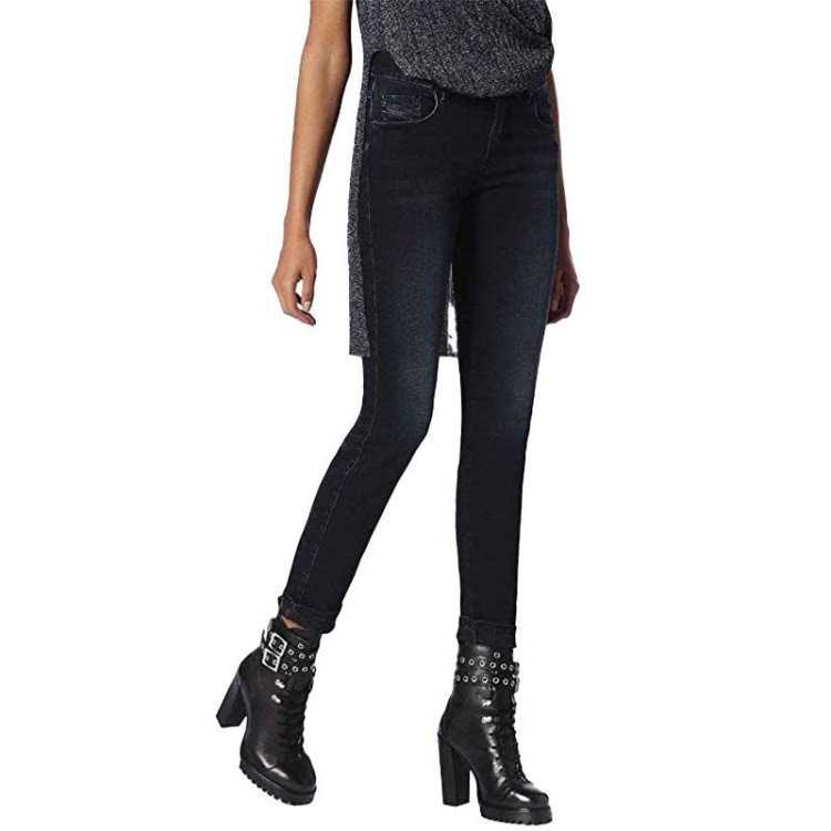 Sandy 0686B Women's Jeans Regular Slim Straight Regular Waist Fit Trouser Diesel