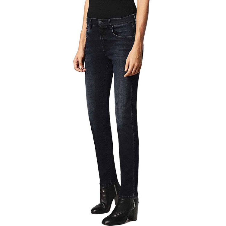 Sandy 0686B Women's Jeans Regular Slim Straight Regular Waist Fit Trouser Diesel