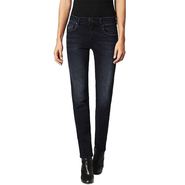 Sandy 0686B Women's Jeans Regular Slim Straight Regular Waist Fit Trouser Diesel
